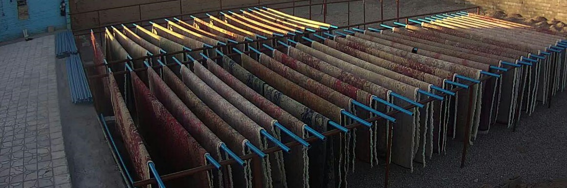 تصویری از یک قالیشویی