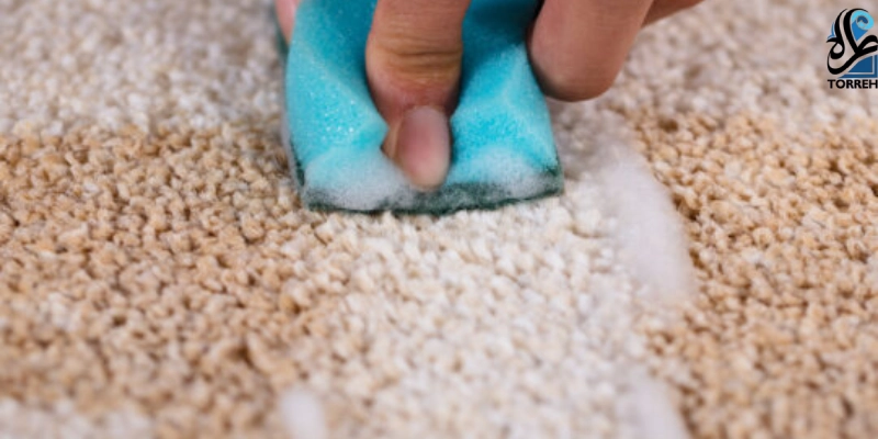 چرا فرش دو رنگ میشه - قالیشویی طره