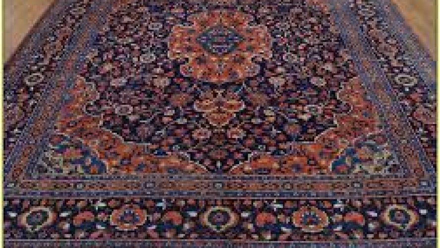 نمونه ای از فرش دستباف ایرانی